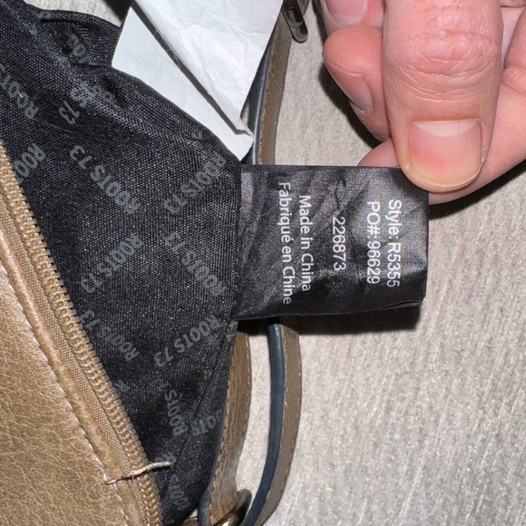 Roots Crossbody Vegan Leather Bag - Picture 10 of 16